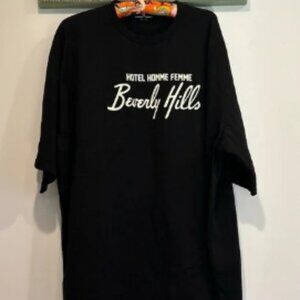 Hotel Homme Femme Beverly Hills California short sleeve crewneck T-shirt new 3XL